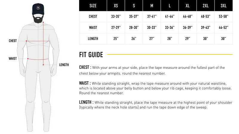 Men's Size Guide