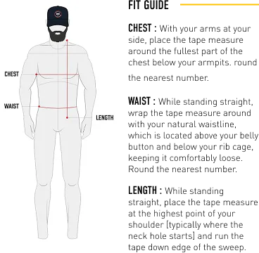 Men's Size Guide 2
